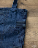 Studio d'Artisan Indigo Jacquard Boro Bag