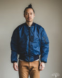 Studio d' Artisan Indigo MA-1 Flight Jacket