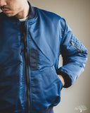 Studio d' Artisan Indigo MA-1 Flight Jacket