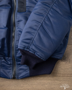 Studio d'Artisan - Indigo MA-1 Flight Jacket – Withered Fig
