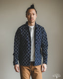 Studio d' Artisan Indigo Sashiko Work Shirt