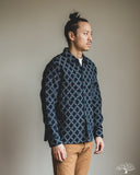 Studio d' Artisan Indigo Sashiko Work Shirt