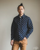 Studio d' Artisan Indigo Sashiko Work Shirt