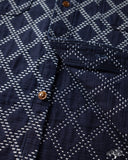 Studio d' Artisan Indigo Sashiko Work Shirt