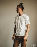 Studio D'Artisan Ishikawadai Tubular Jersey Henley T-Shirt - White