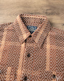 Studio d' Artisan Kakishibu Noragi Sashiko Work Shirt