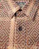Studio d' Artisan Kakishibu Noragi Sashiko Work Shirt