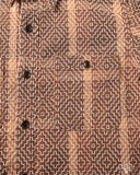 Studio d' Artisan Kakishibu Noragi Sashiko Work Shirt