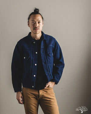 Studio d'Artisan - Kasezome Indigo Sashiko Type II Selvedge Jacket
