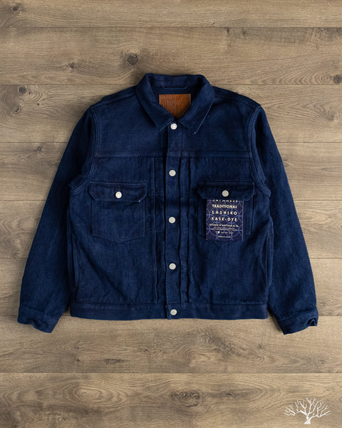 Studio d'Artisan - Kasezome Indigo Sashiko Type II Selvedge Jacket