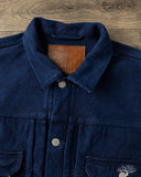 Studio D'Artisan Kasezome Indigo Sashiko Type II Selvedge Jacket