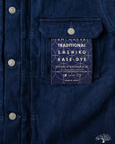 Studio D'Artisan Kasezome Indigo Sashiko Type II Selvedge Jacket