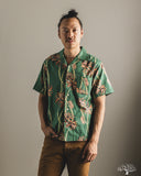 Studio D'Artisan "Palm Climber" Aloha Shirt - Green