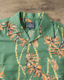 Studio D'Artisan "Palm Climber" Aloha Shirt - Green