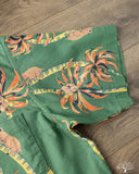 Studio D'Artisan "Palm Climber" Aloha Shirt - Green
