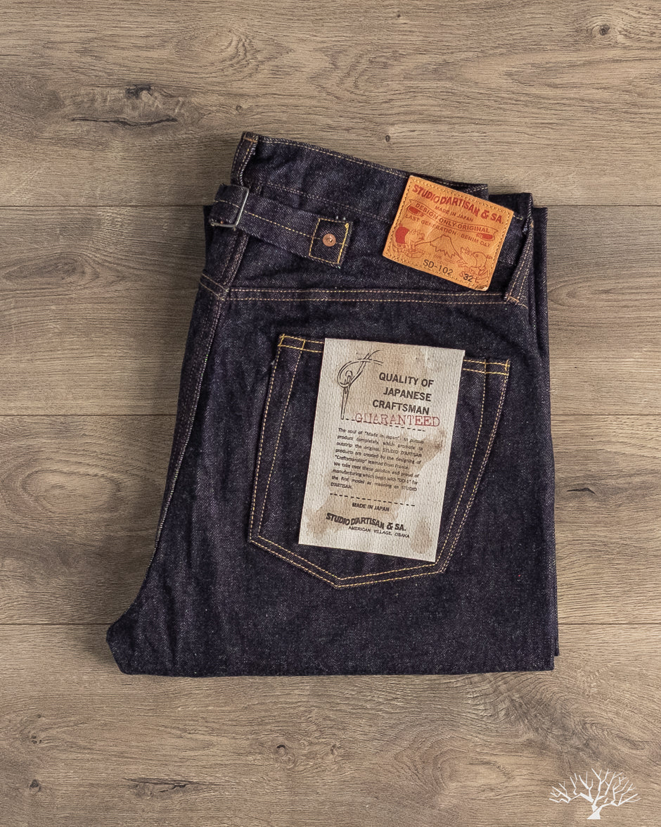 Studio d'Artisan - SD-102CB - 15oz Selvedge Wide Straight Cinch