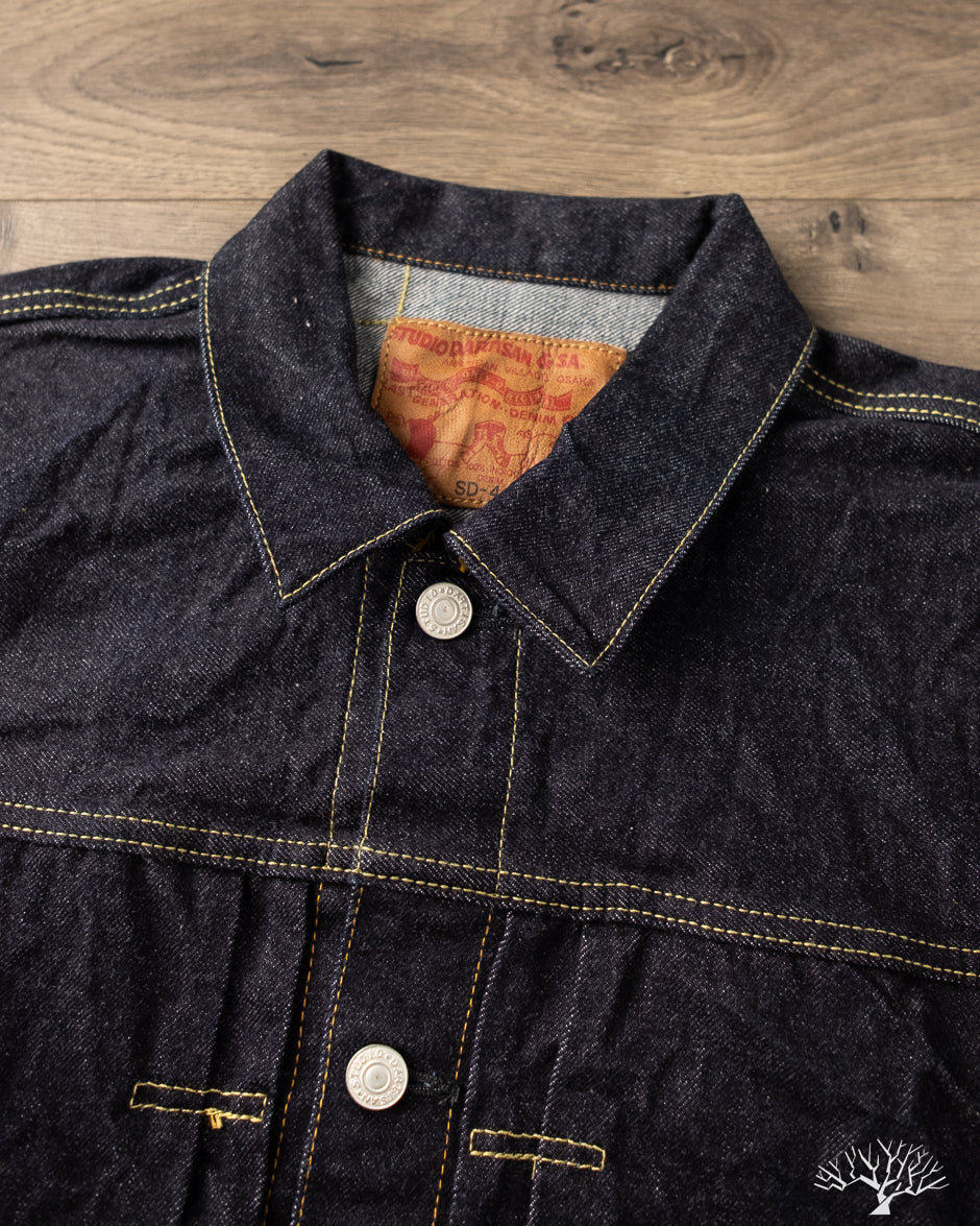 Studio d'Artisan - SD-411 - 15oz Type I Selvedge Denim Jacket