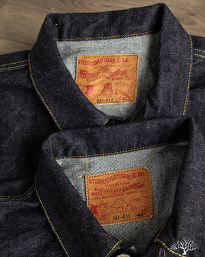 Studio d'Artisan - SD-411 - 15oz Type I Selvedge Denim Jacket