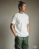 Studio d'Artisan Suvin Gold Looopwheel Short-Sleeve Tee - White