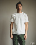 Studio d'Artisan Suvin Gold Looopwheel Short-Sleeve Tee - White