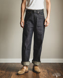 Studio D'Artisan 12oz Fox Cotton Denim Painter Pants