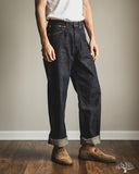 Studio D'Artisan 12oz Fox Cotton Denim Painter Pants