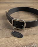 Studio D'Artisan B-81 Leather Belt - Black