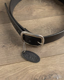Studio D'Artisan B-81 Leather Belt - Black