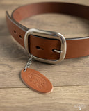Studio D'Artisan B-81 Leather Belt - Brown