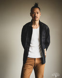 Studio D'Artisan D4650 Fox Cotton Denim Railroad Jacket