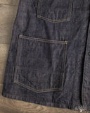 Studio D'Artisan D4650 Fox Cotton Denim Railroad Jacket