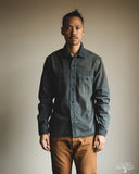 Studio D'Artisan Layered Color Denim Shirt - Ai-Shibu