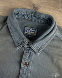 Studio D'Artisan Layered Color Denim Shirt - Ai-Shibu