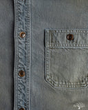 Studio D'Artisan Layered Color Denim Shirt - Ai-Shibu
