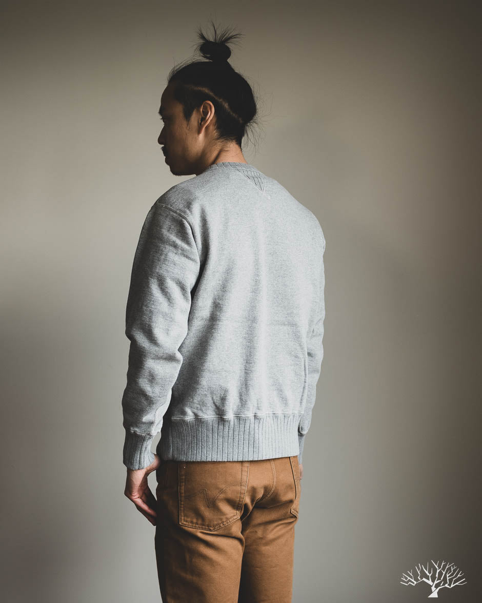 Studio d'Artisan - Loopwheel Crewneck Sweatshirt - Gray – Withered Fig