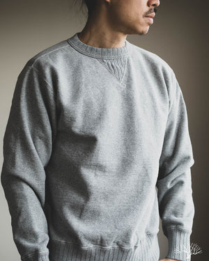 Studio d'Artisan - Loopwheel Crewneck Sweatshirt - Gray – Withered Fig