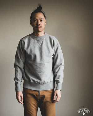Loopwheel Crewneck Sweatshirt - Gray