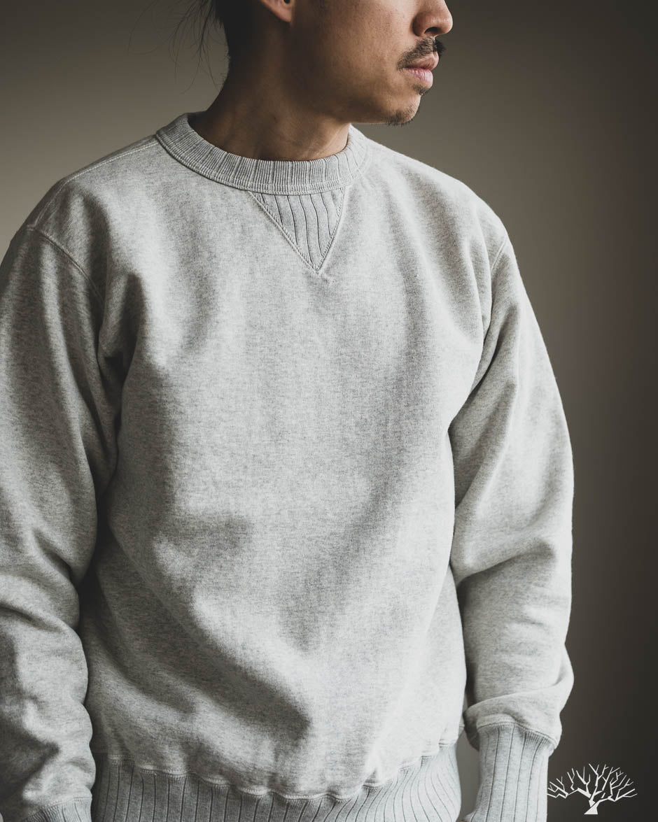 Studio d'Artisan - Loopwheel Crewneck Sweatshirt - Oatmeal