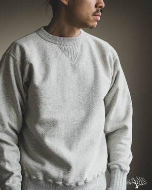 Studio d'Artisan - Loopwheel Crewneck Sweatshirt - Oatmeal