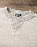 Studio d'Artisan Loopwheel Crewneck Sweatshirt - Oatmeal