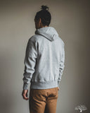 Studio d'Artisan Loopwheel Hoodie Sweatshirt - Gray