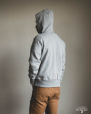 Studio d'Artisan Loopwheel Hoodie Sweatshirt - Gray