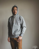 Studio d'Artisan Loopwheel Hoodie Sweatshirt - Gray