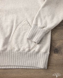 Studio d'Artisan Loopwheel Hoodie Sweatshirt - Oatmeal
