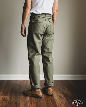 TCB - 50's Baker Pants - Olive – Withered Fig