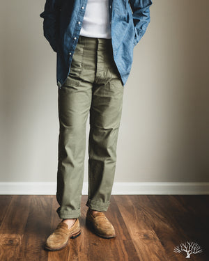 TCB - 50's Baker Pants - Olive – Withered Fig