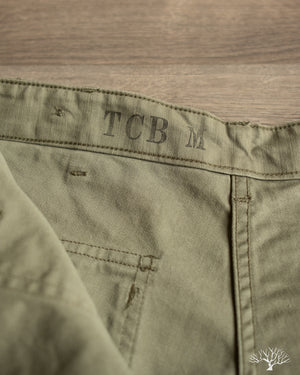 TCB - 50's Baker Pants - Olive – Withered Fig