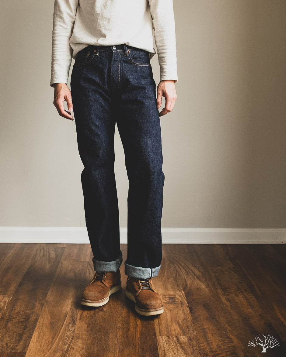 TCB 50's Jeans Regular Straight Selvedge Denim