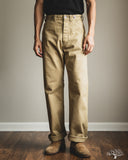 TCB Cat Worker Pants - Beige