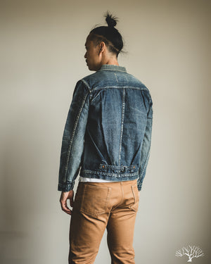 新品！TCB FatCats RecordsFaded S40's Jacket TCB - Faded S40's Jacket - 13.5oz Indigo Denim – Withered Fig